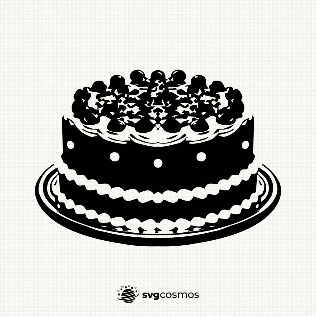 Birthday Cake svg clipart - svgcosmos
