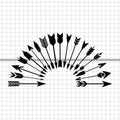 Arrow svg bundle, arrow clipart, arrow png, arrow vector, svg files for cricut, arrow cut file, arrow silhouette, instant download - svgcosmos