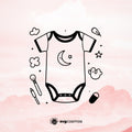 Baby Onesie SVG, Baby Onesie PNG, Baby Onesie clipart, Baby Onesie silhouette, Baby Onesie vector, Baby Onesie cricut, Baby Onesie cut file, baby boy svg, baby girl svg- svgcosmos