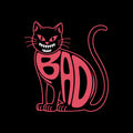 Bad cat svg, Bad cat png, Bad cat vector, Funny cat clipart, Cat cricut, Crazy cat silhouette, cut file, instant download - svgcosmos
