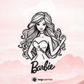 Barbie SVG, Barbie logo SVG, Barbie PNG, Barbie clipart, Barbie silhouette, Barbie vector, Barbie cricut, Barbie cut file, Barbie png, cute Barbie svg, Barbie svg- svgcosmos
