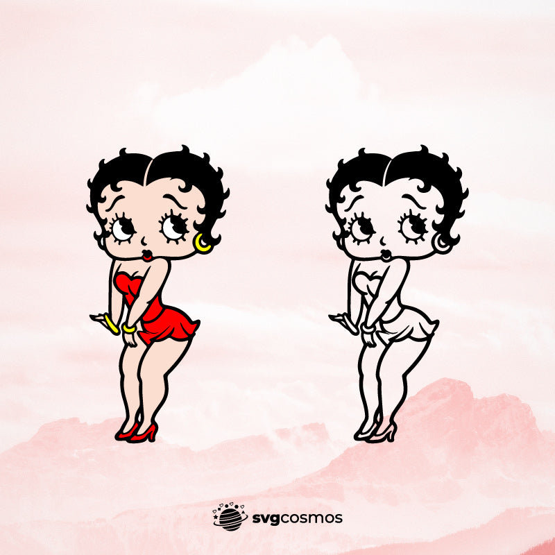 Betty Boop Svg Bundle, Betty Boop Vector, Betty Boop Clipart - Inspire  Uplift