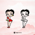 Betty Boop SVG, Betty Boop PNG, Betty Boop clipart, Betty Boop silhouette, Betty Boop vector, Betty Boop cricut, Betty Boop cut file - svgcosmos