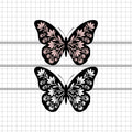 Butterfly SVG, Butterfly PNG, Butterfly clipart, Butterfly image, Butterfly vector, Butterfly cricut, Butterfly cut file - svgcosmos