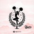 Cheer SVG, Cheer PNG, Cheer clipart, Cheer silhouette, Cheer vector, Cheer cricut, Cheer cut file, cheerleader svg, cheerleading svg- svgcosmos