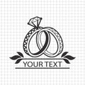 Custom Split Diamond Ring svg, Diamond Ring svg, wedding svg, ring svg, Diamond Ring clipart, Diamond Ring cricut, Diamond Ring png, Diamond Ring silhouette, ring cut file - svgcosmos