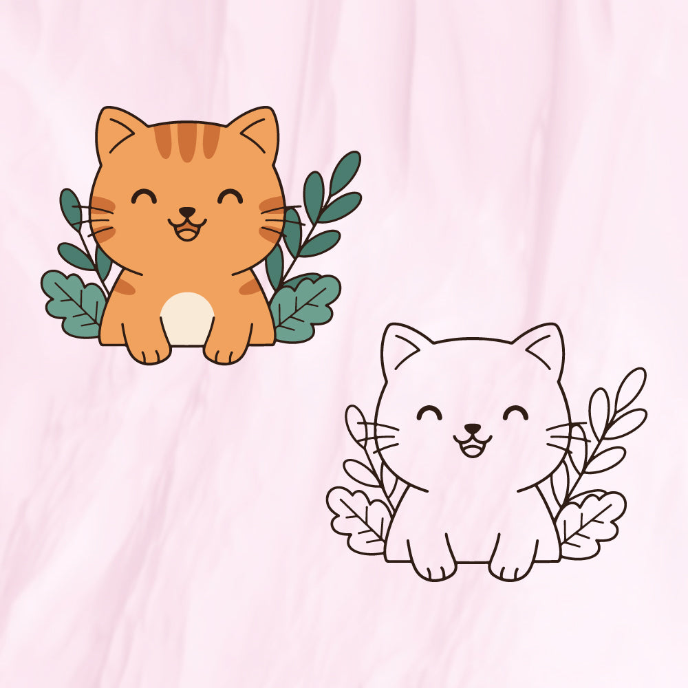 Cute baby cat svg, Cute cat svg, Baby cat svg,  Cat SVG, Cat PNG, Cat clipart, Cat image, Cat vector, Cat cricut, Cat cut file, Cat silhouette - svgcosmos
