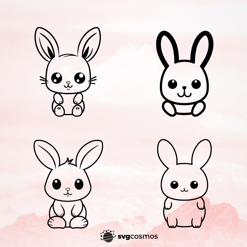 HOW TO DRAW A CUTE BUNNY EASY STEP BY STEP - KAWAII DRAWINGS - YouTube
