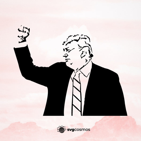 Donald Trump Silhouette – svgcosmos