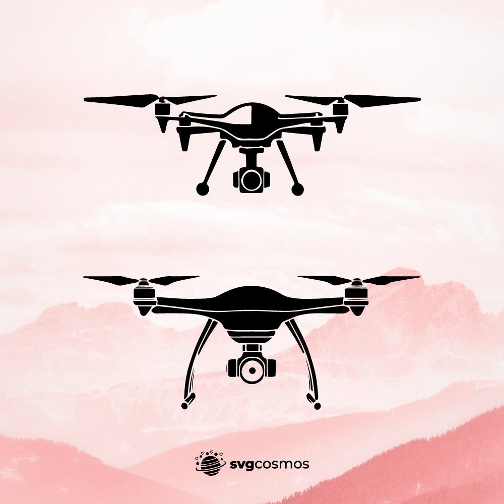 Drone SVG, Drone PNG, Drone clipart, Drone silhouette, Drone vector, Drone cricut, Drone cut file, drone icon, drone logo - svgcosmos