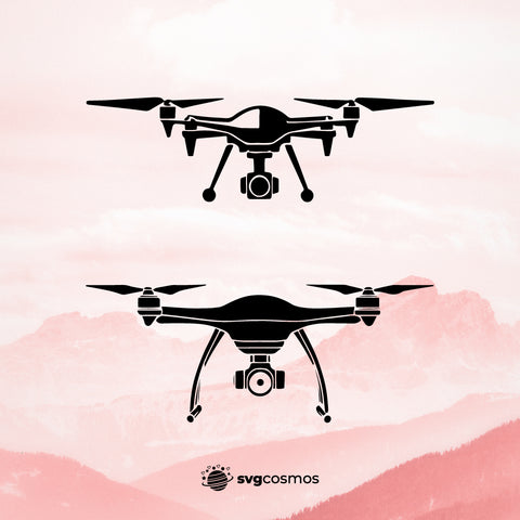 Drone SVG, Drone PNG, Drone clipart, Drone silhouette, Drone vector, Drone cricut, Drone cut file, drone icon, drone logo - svgcosmos