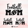 Football Mom svg, Football Mom png, Football Mom shirt, Football Mom clipart, Football Mom vector, Football Mom cricut, Football Mom svg files for cricut, Football Mom cut file, eps, dxf, png, Instant Download - svgcosmos