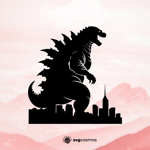 Godzilla svg, Godzilla png, Godzilla silhouette, Godzilla clipart, Godzilla vector, Godzilla cricut, Godzilla svg files for cricut, Godzilla cut file, Godzilla logo, Godzilla shirt svgcosmos