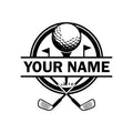 Golf Svg, Golf Name Frame Svg, Golf Ball Svg, Golf Clipart, Golf Cricut, Golf Vector, Golf Club Svg, Golf Cut File, Golfing Svg, Golf Split Monogram svg, instant download - svgcosmos