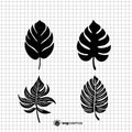 Hawaiian Leaf SVG, Hawaiian Leaf PNG, Hawaiian Leaf clipart, Hawaiian Leaf silhouette, Hawaiian Leaf vector, Hawaiian Leaf cricut, Hawaiian Leaf cut file, Hawaiian Leaf png- svgcosmos