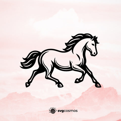 Horse SVG, Horse logo SVG, Horse PNG, Horse clipart, Horse silhouette, Horse vector, Horse cricut, Horse cut file, Horse png, cute Horse svg, Horse svg- svgcosmos