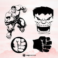 Hulk SVG, Hulk PNG, Hulk clipart, Hulk Logo, Hulk logo vector, Hulk cricut, Hulk logo cut file, hulk smash svg, hulk smash png, marvel svg - svgcosmos