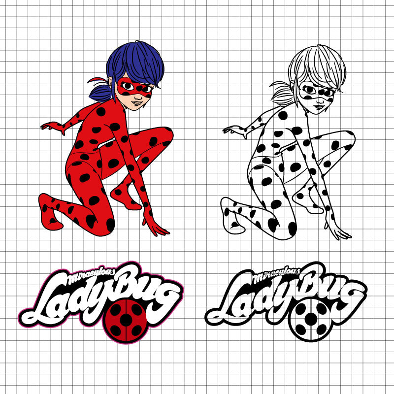 Miraculous LadyBug vector svg cricut – svgcosmos