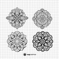 Mandala SVG, Mandala PNG, Mandala clipart, Mandala silhouette, Mandala vector, Mandala cricut, Mandala cut file- svgcosmos