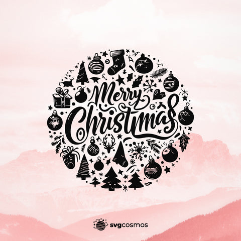 Merry Christmas svg, Merry Christmas 
 cricut, Christmas svg,  Merry Christmas png, Merry Christmas clipart, Merry Christmas cut file, eps, dxf, Instant Download - svgcosmos