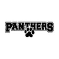 Panthers with paw svg, Panther svg, Panthers svg, Paw svg, Panthers cricut, Panthers logo, Panthers shirt, instant download - svgcosmos