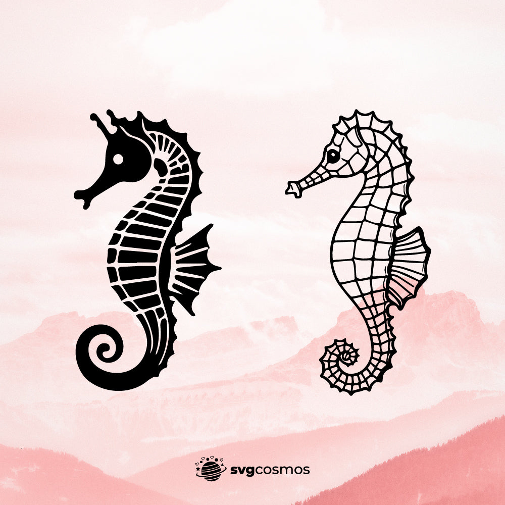 Seahorse svg, Seahorse png, Seahorse silhouette, Seahorse clipart, Seahorse vector, Seahorse cricut, Seahorse svg files for cricut, Seahorse cut file, Sea horse svg - svgcosmos