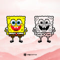 SpongeBob SVG, SpongeBob PNG, SpongeBob clipart, SpongeBob silhouette, SpongeBob vector, SpongeBob cricut, SpongeBob cut file, SpongeBob png, cute SpongeBob svg, Sponge Bob svg- svgcosmos