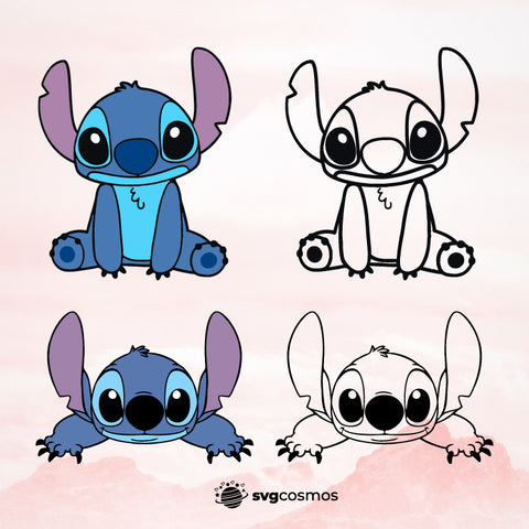 Stitch SVG, Stitch PNG, Stitch shirt, Stitch clipart, Stitch vector, Stitch cricut, Instant Download -svgcosmos