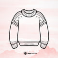 Sweater SVG, Sweater PNG, Sweater clipart, Sweater silhouette, Sweater vector, Sweater cricut, Sweater cut file, Sweater png- svgcosmos