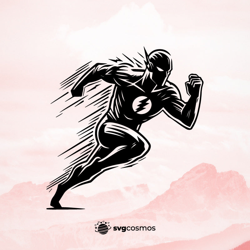 The Flash SVG, The Flash PNG, The Flash clipart, The Flash silhouette, The Flash vector, The Flash cricut, The Flash cut file, The Flash png, Flash svg, dc fash svg, superhero svg- svgcosmos