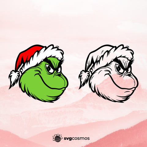 The Grinch SVG, The Grinch PNG, The Grinch clipart, The Grinch silhouette, The Grinch vector, The Grinch cricut, The Grinch cut file, The Grinch png, cute The Grinch svg, Grinch svg- svgcosmos