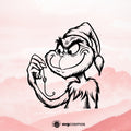 The Grinch SVG, The Grinch PNG, The Grinch clipart, The Grinch silhouette, The Grinch vector, The Grinch cricut, The Grinch cut file, The Grinch png, cute The Grinch svg, Grinch svg- svgcosmos