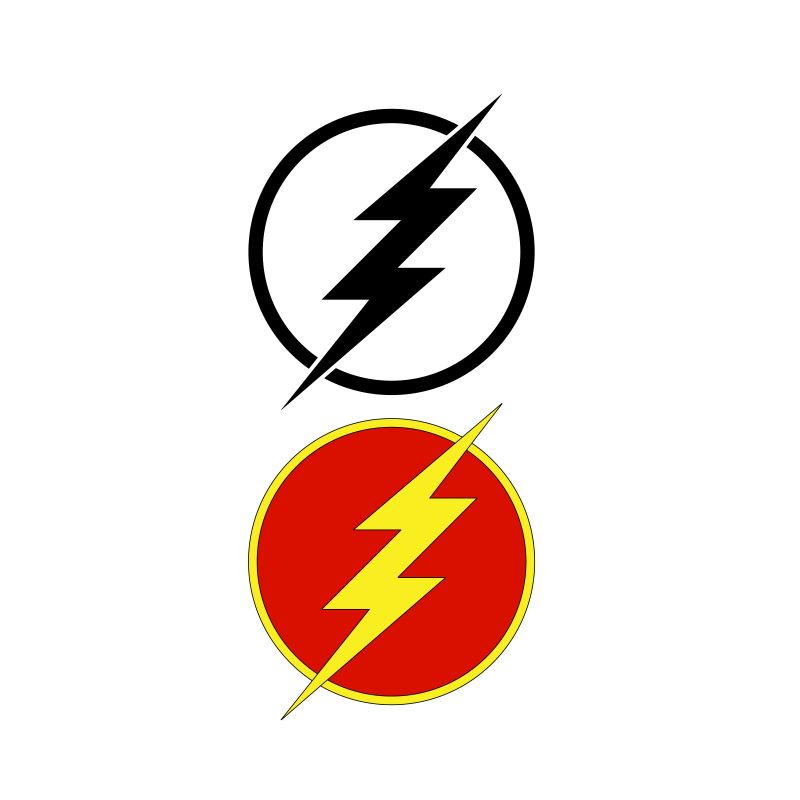Flash Logo svg cricut – svgcosmos