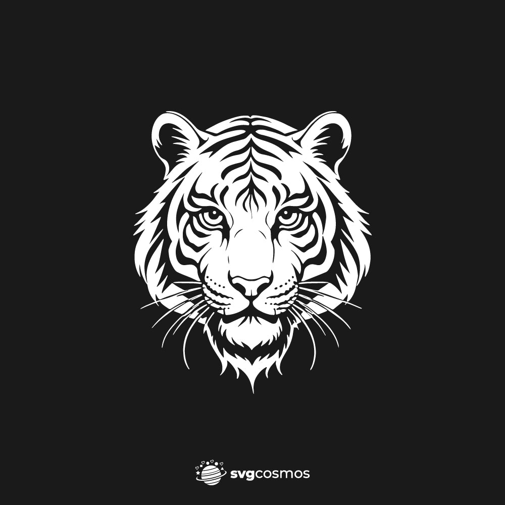 Tiger SVG, Tiger PNG, Tiger clipart, Tiger, Tiger vector, Tiger cricut, Tiger head svg, tiger head cricut, tiger silhouette, Tiger cut file - svgcosmos