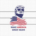 Donald Trump Make America Great Again svg, Trump svg, Trump png, Trump Usa Flag svg, Trump cricut, MAGE svg, instant download - svgcosmos