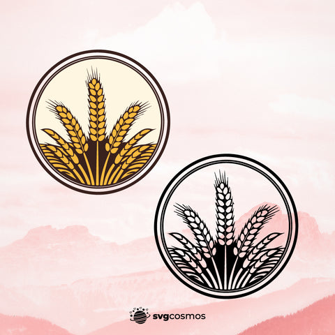 Wheat SVG, Wheat PNG, Wheat clipart, Wheat silhouette, Wheat vector, Wheat cricut, Wheat cut file, grain svg, grain png, grain cricut - svgcosmos