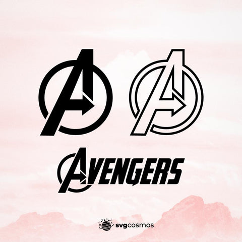 Avengers SVG, Avengers PNG, Avengers shirt, Avengers clipart, Avengers Logo, Avengers vector, cut ile, eps, dxf, png, Instant Download - svgcosmos