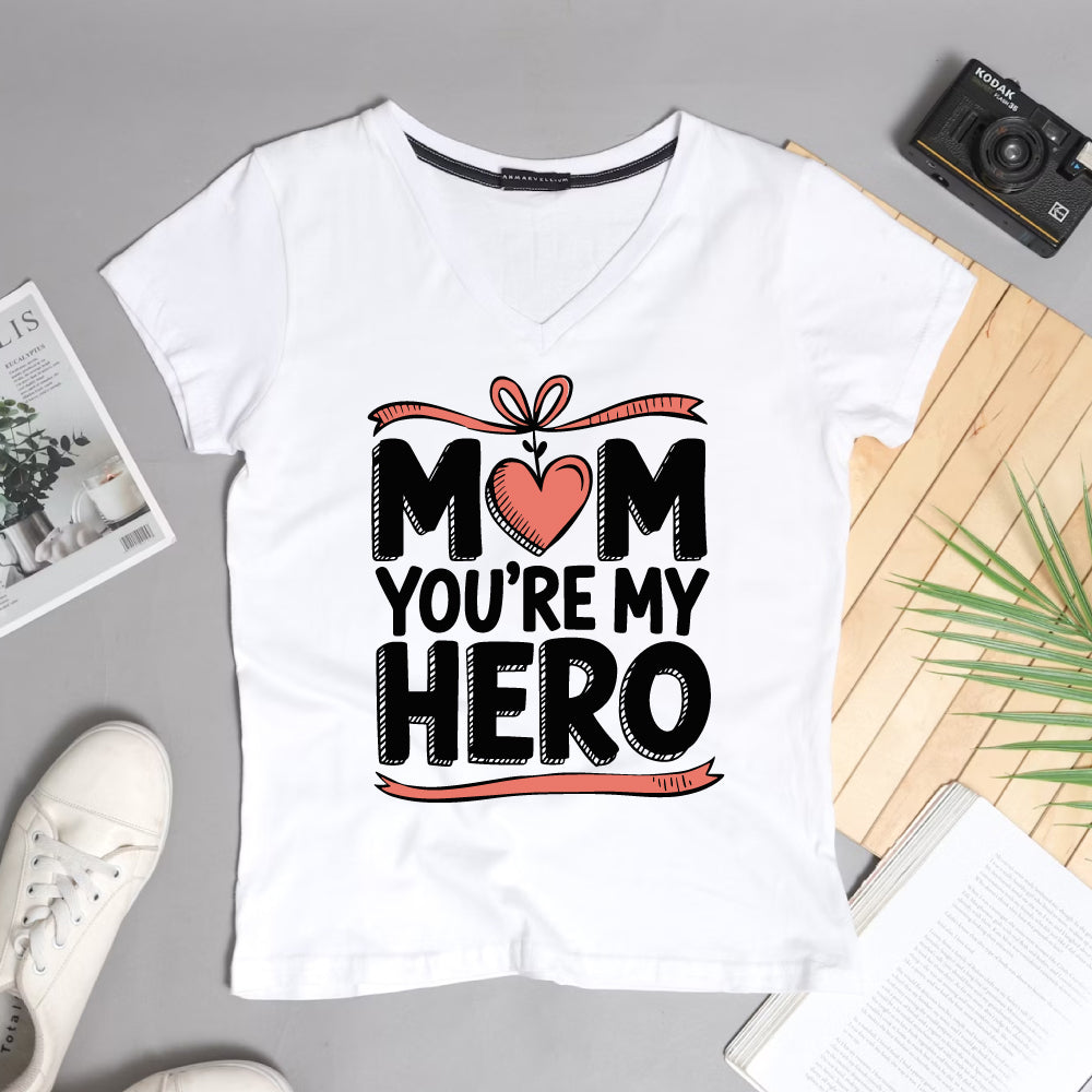 Mom you are my hero svg, Mom cricut, Mom clipart, Mom shirt design, Mom silhouette, mom cut file, mother day png eps, dxf, png, Instant Download