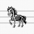 Skeleton horse svg, Skeleton horse clipart, Skeleton horse png, Horse svg, Skeleton horse vector, Skeleton horse silhouette cricut - svgcosmos