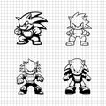 sonic SVG, sonic PNG, sonic clipart, sonic silhouette, sonic vector, sonic cricut, sonic cut file, sonic png- svgcosmos