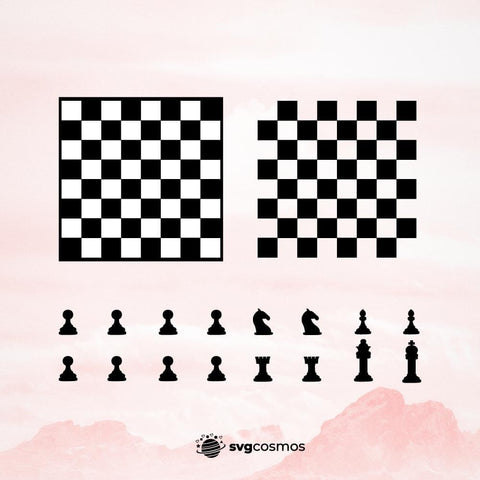 Chess Pieces Svg, Chessboard Svg, Chess Pieces cricut, Chess Pieces vector - svgcosmos