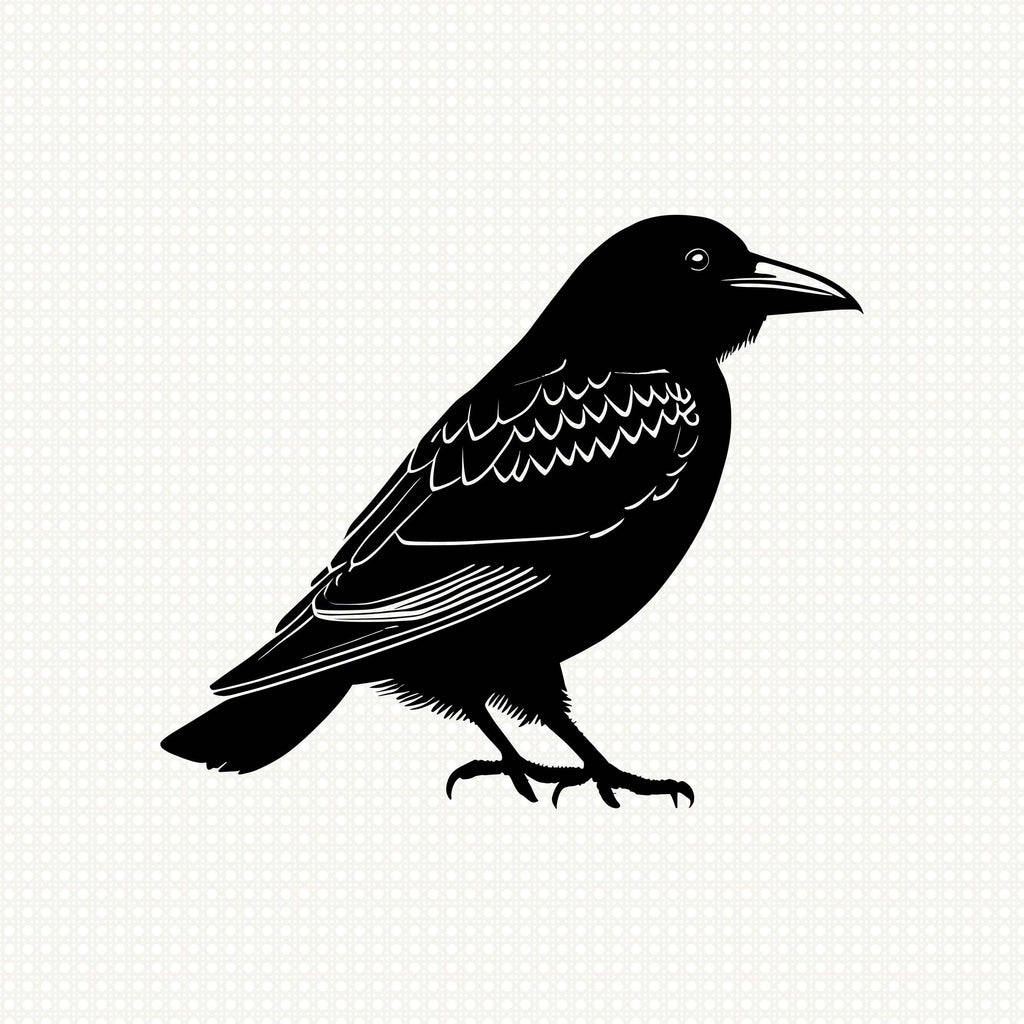 Crow svg, crow clipart, crow silhouette, crow cricut - svgcosmos