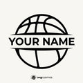 Basketball svg, Basketball Split svg, Custom Basketball svg, Basketball png, Basketball clipart, Basketball cricut, outline basketball svg, basketball vector, split monogram basketball, Basketball monogram, basketball silhouette cut file, eps, dxf, Instant Download - svgcosmos