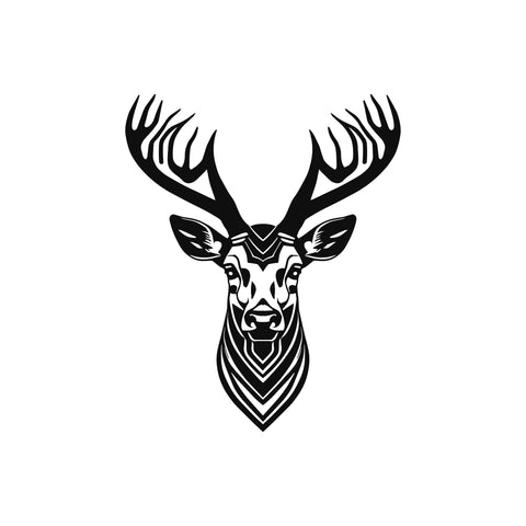 Deer Head svg, Buck Head Deer clipart - svgcosmos