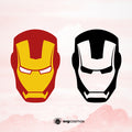 Iron Man musk svg cricut silhouette - svgcosmos