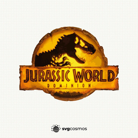 Jurassic World Dominion logo vector svg - svgcosmos