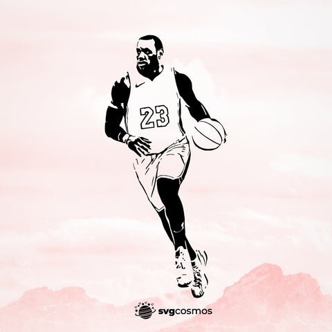 Lebron James svg, Lebron James silhouette, Lebron James cricut - svgcosmos