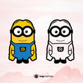 Minion svg, Minion cricut, Minions vector - svgcosmos