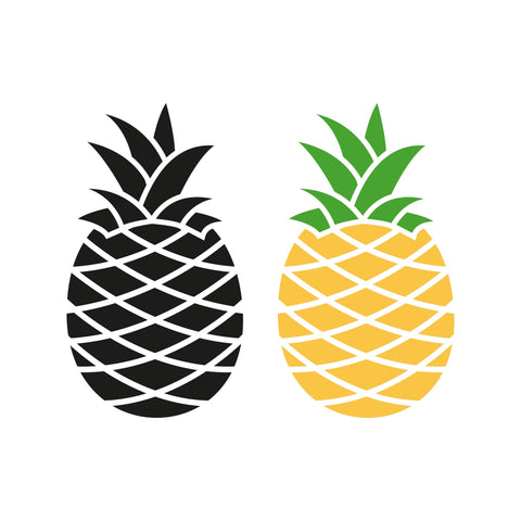 Pineapple svg, Pineapple png, Pineapple clipart, Pineapple vector, Cricut, Silhouette, Pdf Png Eps Dxf, Decal, Sticker, Stencil, Vinyl, Pin - svgcosmos