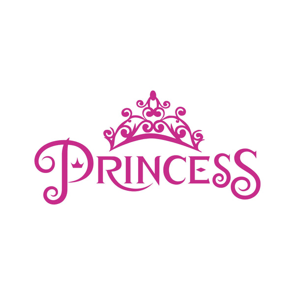 Personalized English Logo Wall Sticker Crown Princess Sleeps - Temu